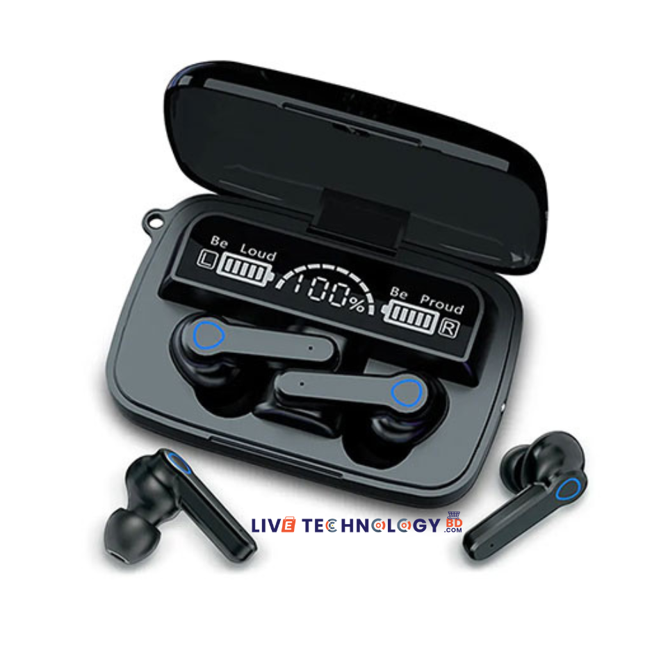 M19 TWS Wireless Bluetooth 5.1 Earbuds (100% Original)