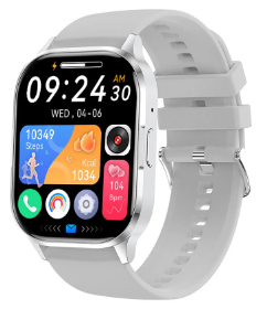 HK21 AMOLED Smartwatch AI Voice Assistant