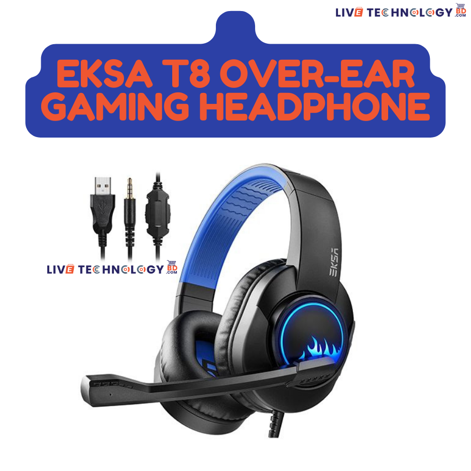 EKSA T8 Over-Ear Gaming Headphone