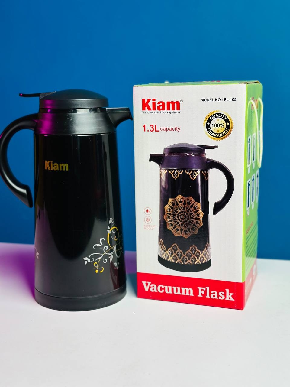 Kiam 1.3 litre Vacuum Flask
